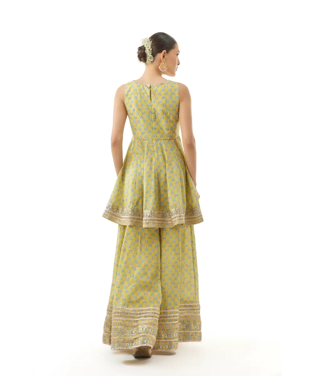 GOPI VAID - Simoni Peplum Set